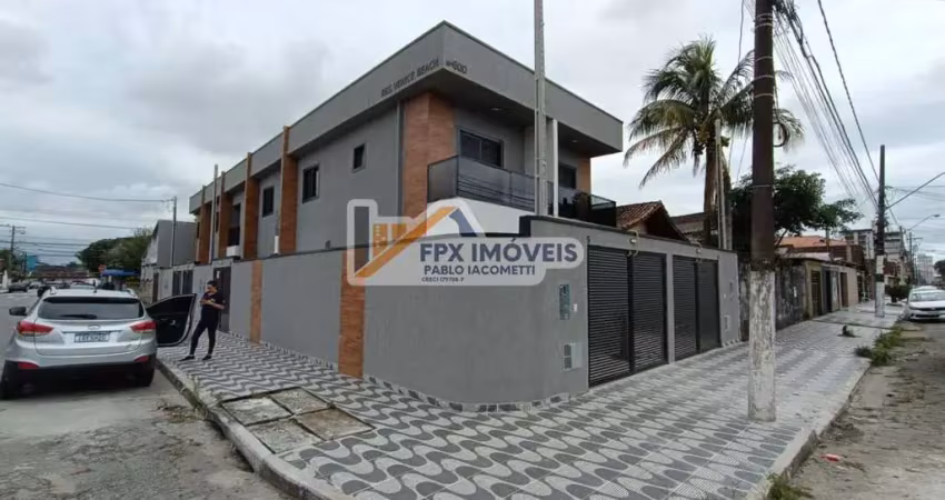 Sobrado para Venda em Praia Grande, Mirim, 2 dormitórios, 1 banheiro, 1 vaga