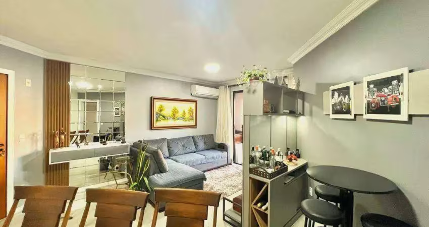 Apartamento com 3 dormitórios à venda, 110 m² por r$ 680.000,00 - velha - blumenau/sc