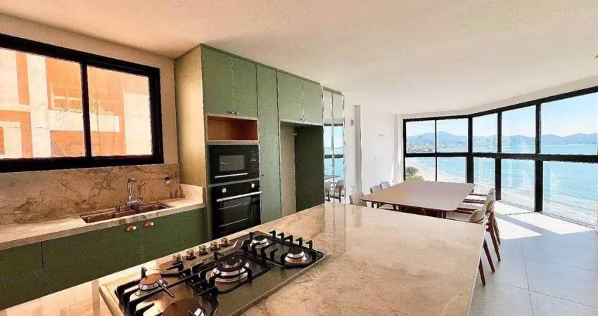 Apartamento com 3 dormitórios à venda, 123 m² por r$ 3.300.000,00 - perequê - porto belo/sc