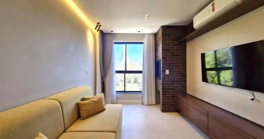 Apartamento com 1 dormitório para alugar, 53 m² por r$ 3.152/mês - itoupava seca - blumenau/sc