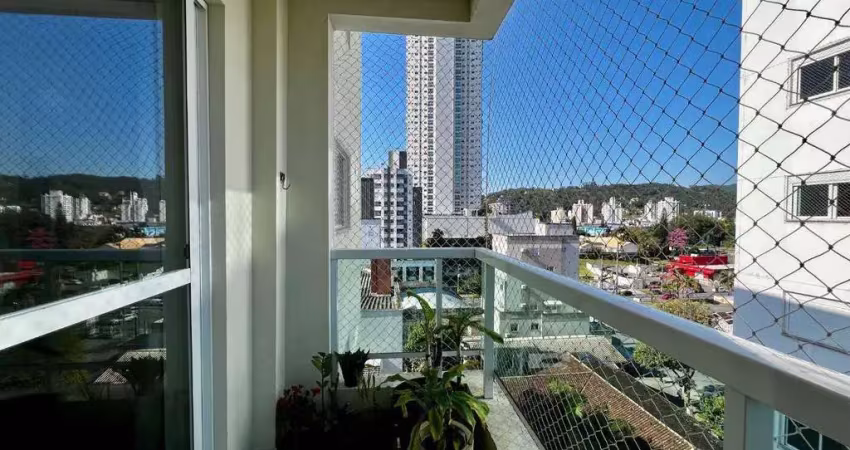 Apartamento com 1 dormitório à venda, 42 m² por r$ 285.000,00 - vila nova - blumenau/sc