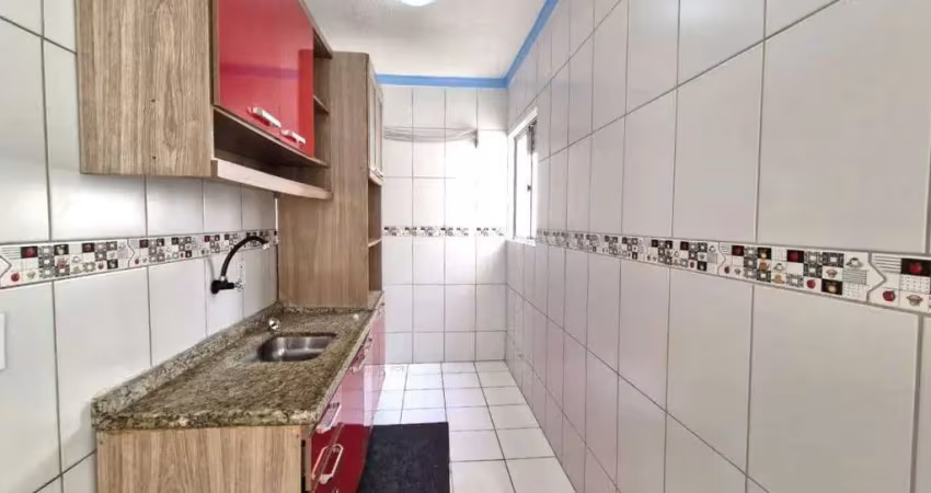 Apartamento com 2 dormitórios para alugar, 46 m²  - fortaleza - blumenau/sc