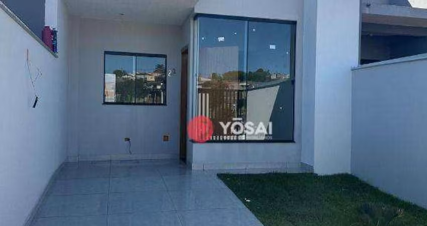 Casa com 2 dormitórios à venda, 80 m² por R$ 330.000,00 - Parque Leblon - Londrina/PR