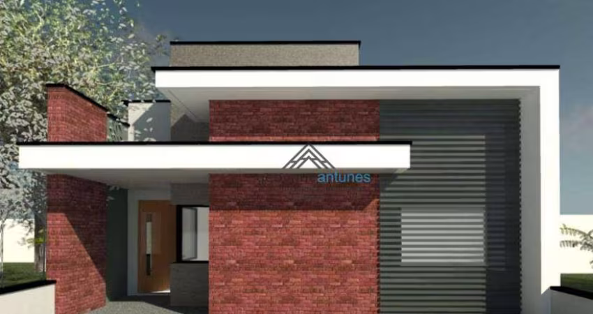 Casa com 3 dormitórios à venda, 110 m² por R$ 670.000,00 - Horto Florestal Villagio - Sorocaba/SP