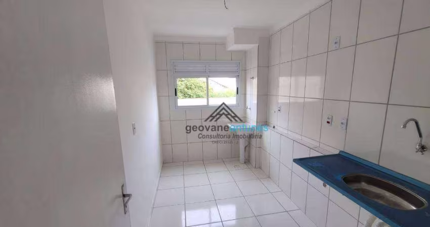 Apartamento com 2 dormitórios à venda, 54 m² por R$ 180.000,00 - Jardim Brasilândia - Sorocaba/SP