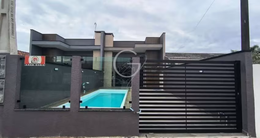 Residência com 3 quartos no balneário solymar em matinhos