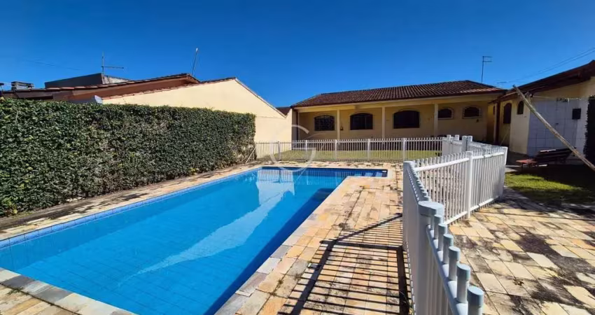 02 casas com piscina e 07 quartos no baleneário ipanema