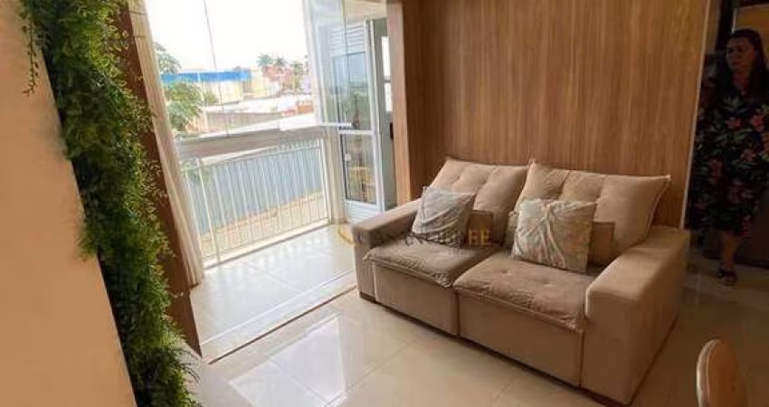 Apartamento com 2 dormitórios à venda, 57 m² por R$ 380.000,00 - Cidade Jardim - Anápolis/GO