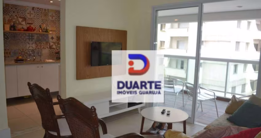 Apartamento com 2 dormitórios para alugar, 78 m² por R$ 6.000,00/mês - Astúrias - Guarujá/SP