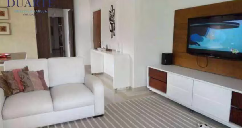 Apartamento com 3 dormitórios à venda, 110 m² por r$ 700.000,00 - astúrias - guarujá/sp