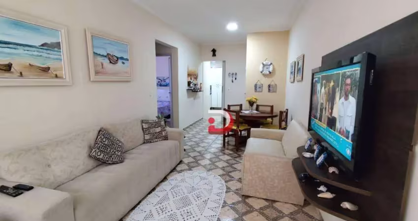 Apartamento com 2 dormitórios à venda, 70 m² por r$ 400.000,00 - asturias - guarujá/sp