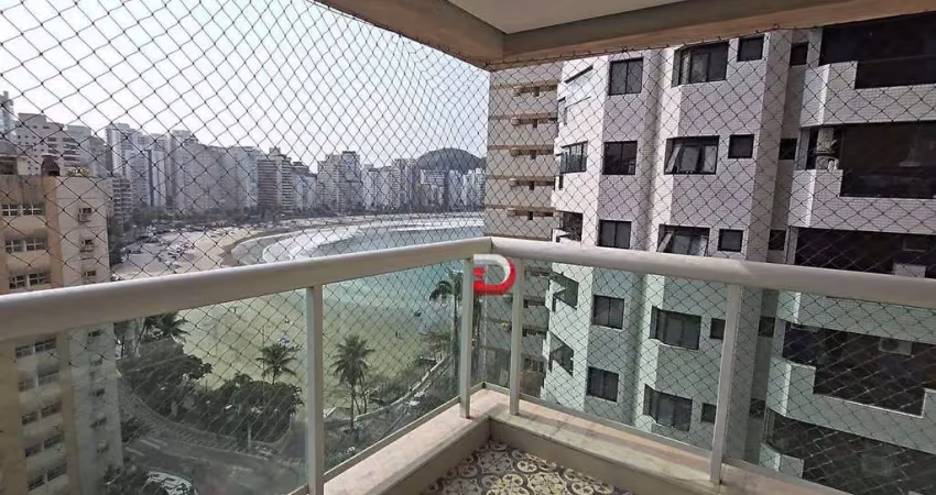 Apartamento com 3 dormitórios à venda, 118 m² por r$ 1.400.000,00 - astúrias - guarujá/sp