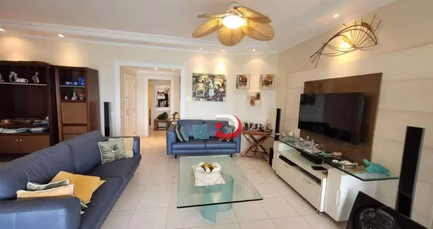 Apartamento com 3 dormitórios à venda, 200 m² por r$ 2.200.000 - astúrias - guarujá/sp