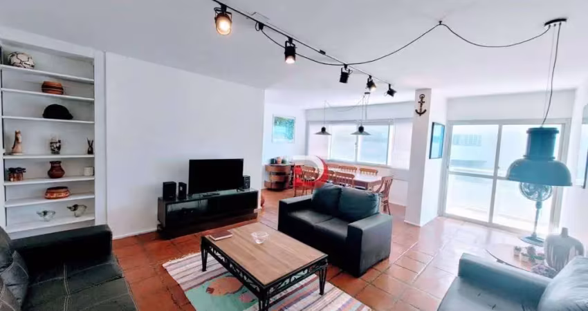 Apartamento com 3 dormitórios à venda, 140 m² por r$ 800.000,00 - astúrias - guarujá/sp