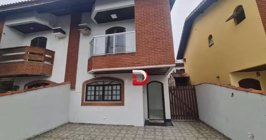 Sobrado com 3 dormitórios para alugar, 100 m² por r$ 2.850,00/mês - jardim las palmas - guarujá/sp