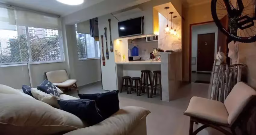 Apartamento com 2 dormitorios a venda, 50 m2 por r$ 400.000,00 - asturias - guaruja/sp