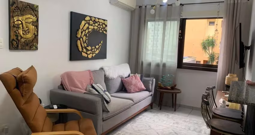 Apartamento com 1 dormitorio a venda, 60 m2 por r$ 340.000,00 - jardim las palmas - guaruja/sp