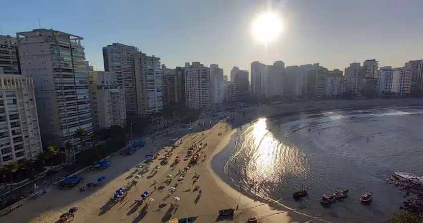 Apartamento para locacao anual com vista para o mar – praia das asturias, guaruja/sp