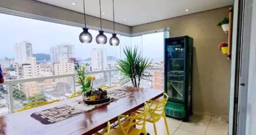 Apartamento com 3 dormitorios a venda, 84 m2 por r$ 900.000,00 - enseada - guaruja/sp