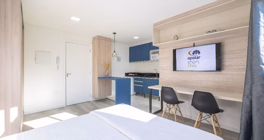 Studio totalmente mobiliado próximo a Unicuritiba