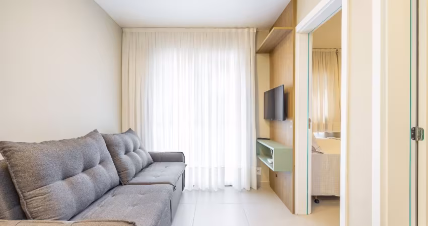 Apartamento de 1 quarto no Água Verde, para até 2 pessoas