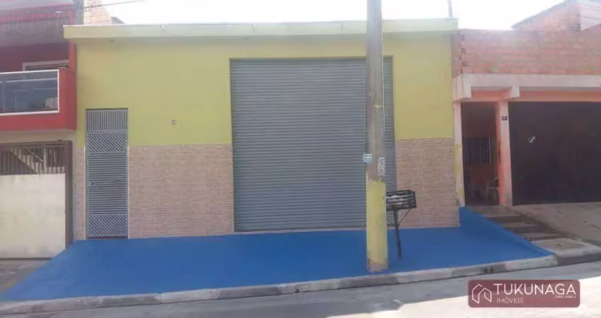 Salão para alugar, 80 m² por r$ 1.893,00/mês - jardim fortaleza - guarulhos/sp