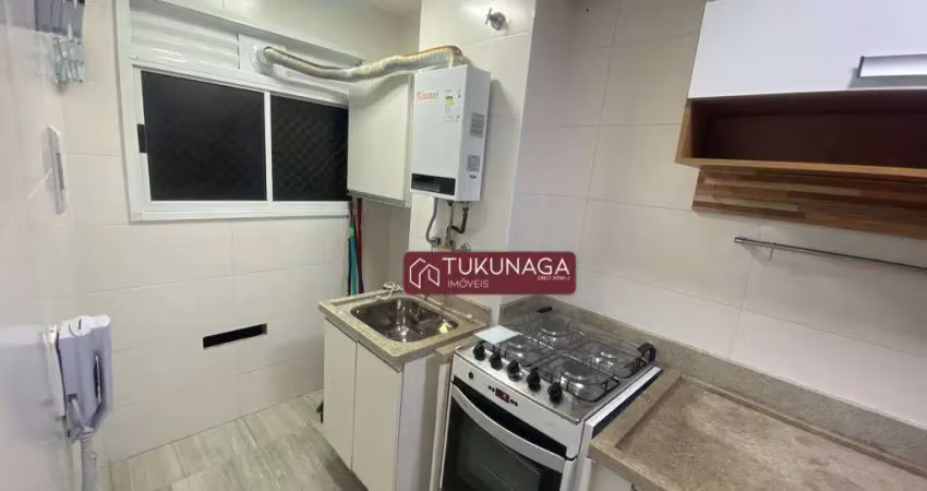 Apartamento com 2 quartos para alugar, 44 m² por r$ 2.132/mês - vila rio de janeiro - guarulhos/sp