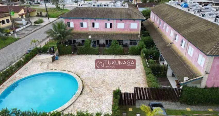 Village com 3 dormitórios à venda, 100 m² por r$ 650.000,00 - morada da praia - bertioga/sp