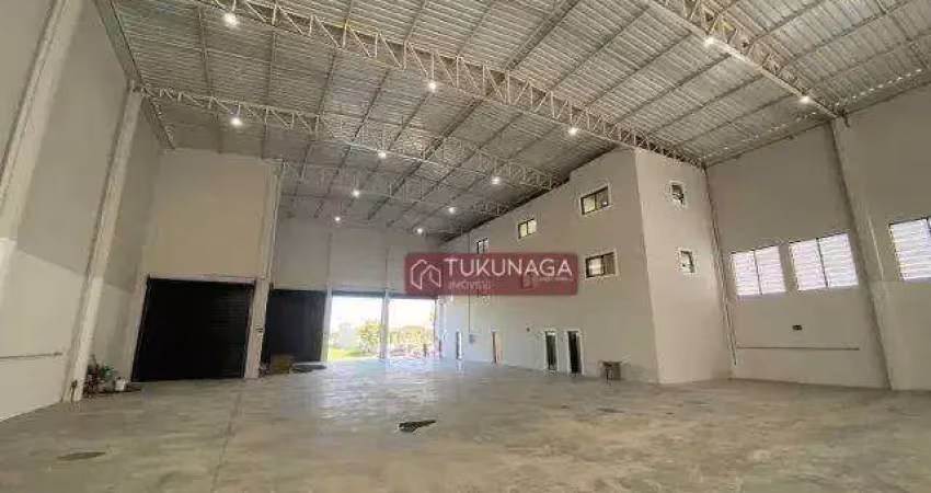 Galpão para alugar, 1500 m² por r$ 24.462,00/mês - jardim marchissolo - sumaré/sp