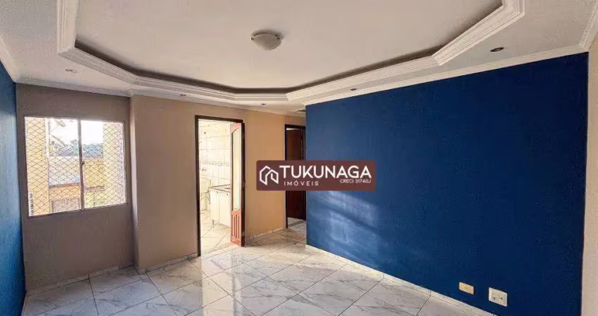 Apartamento com 2 quartos para alugar, 62 m² por r$ 2.011/mês - centro - guarulhos/sp