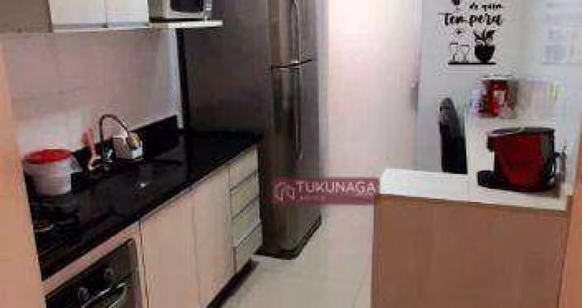 Apartamento com 2 dormitórios à venda, 55 m² por R$ 320.000,00 - Vila Galvão - Guarulhos/SP