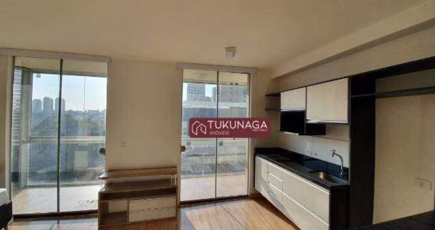 Studio com 1 dormitório para alugar, 36 m² por R$ 2.794,00/mês - Vila Augusta - Guarulhos/SP