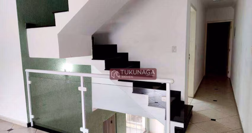 Sobrado com 3 dormitórios para alugar, 234 m² por R$ 4.060,00/mês - Parque Continental I - Guarulhos/SP