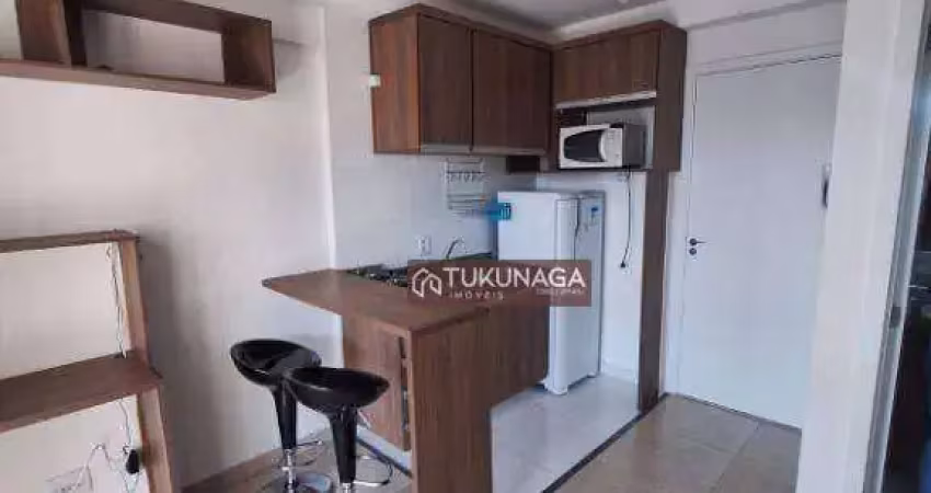 Studio com 1 dormitório para alugar, 28 m² por r$ 2.514,00/mês - vila miriam - guarulhos/sp