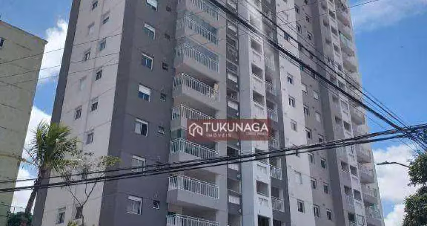 Apartamento com 2 dormitórios à venda, 56 m² por r$ 490.000,00 - gopoúva - guarulhos/sp