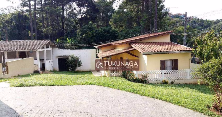 Terreno com 2 Casas, Piscina à venda, 112 m² por R$ 650.000 - Recreio São Jorge - Guarulhos/SP