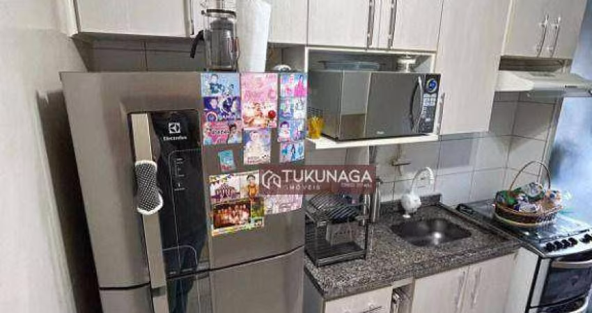 Apartamento com 2 dormitórios à venda, 58 m² por R$ 440.000,00 - Bosque Maia - Guarulhos/SP