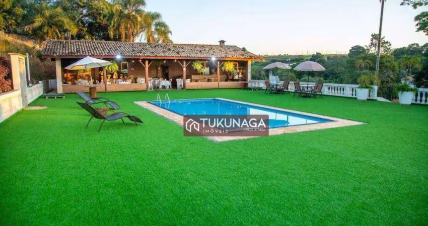 Chácara com 7 dormitórios à venda, 5000 m² por r$ 1.250.000,00 - penha - bragança paulista/sp