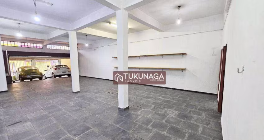 Salão Comercial para alugar, 100 m² por R$ 2.753/mês - Vila Galvão - Guarulhos/SP