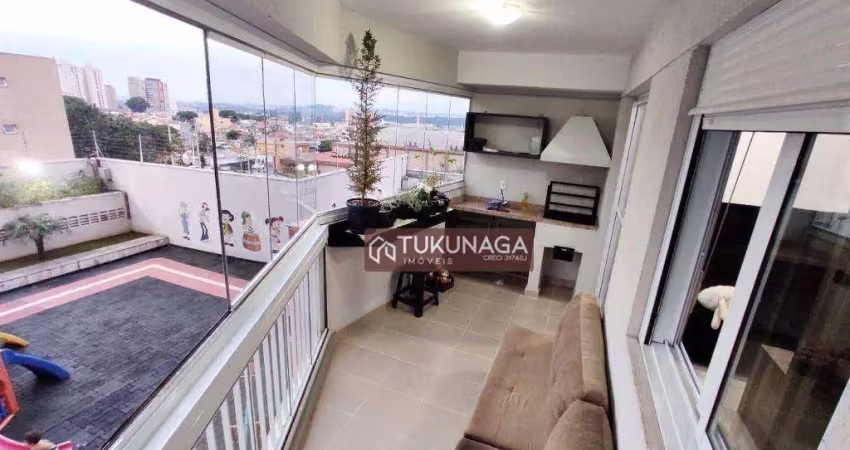 Apartamento com 3 quartos à venda, 82 m² por r$ 660.000 - gopoúva - guarulhos/sp