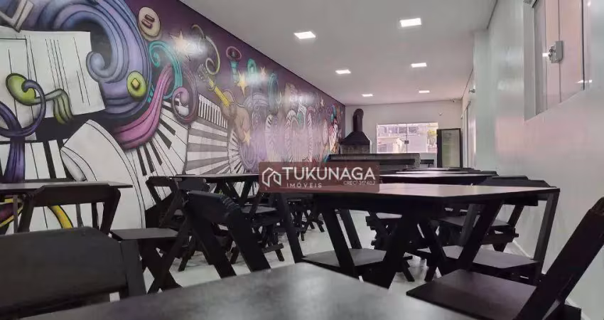 Salão para alugar, 90 m² por r$ 2.810,00/mês - jardim adriana - guarulhos/sp