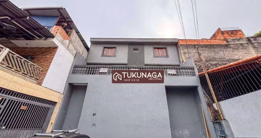 Sobrado com 2 dormitórios para alugar, 120 m² por r$ 2.031,00/mês - jardim nazaret - guarulhos/sp
