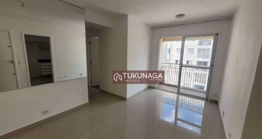 Apartamento com 3 dormitórios à venda, 65 m² por r$ 385.000,00 - ponte grande - guarulhos/sp
