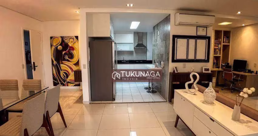Apartamento com 3 dormitórios à venda, 114 m² por r$ 1.060.000,00 - vila galvão - guarulhos/sp