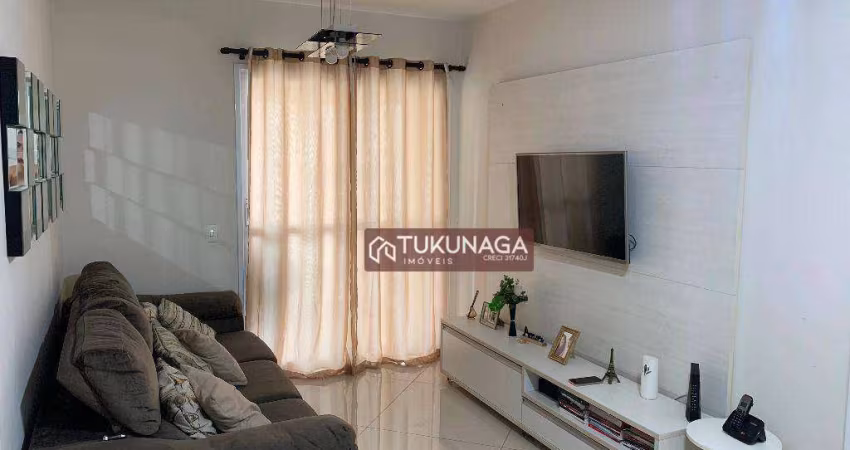 Apartamento com 2 dormitórios à venda, 64 m² por R$ 590.000,00 - Vila Augusta - Guarulhos/SP