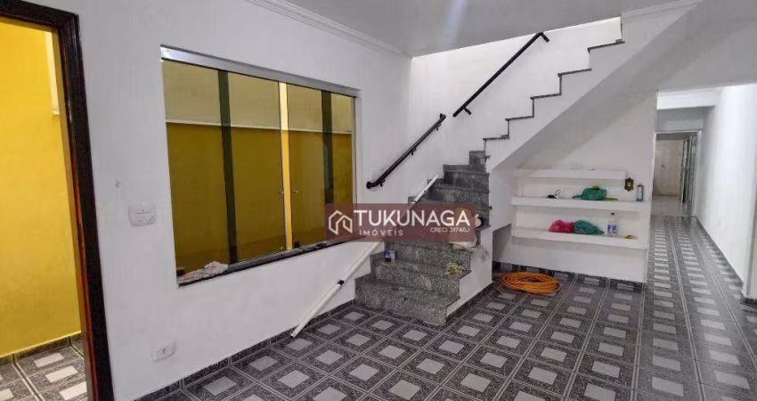 Excelente Sobrado com 3 quartos ( 1 suíte )  para alugar, 102 m² por R$ 3.600/mês - Parque Continental II - Guarulhos/SP