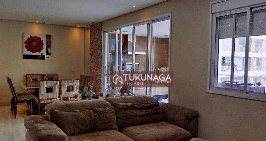 Apartamento com 3 dormitórios à venda, 114 m² por R$ 1.330.000 - Vila Galvão - Guarulhos/SP