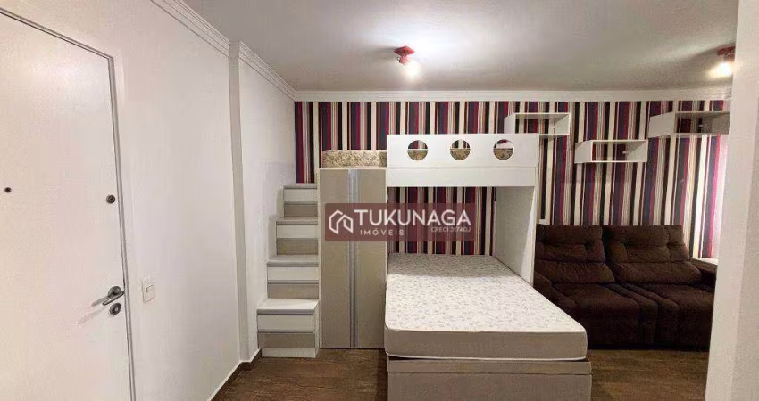 Studio com 1 dormitório para alugar, 29 m² por R$ 2.100,00/mês - Gopoúva - Guarulhos/SP