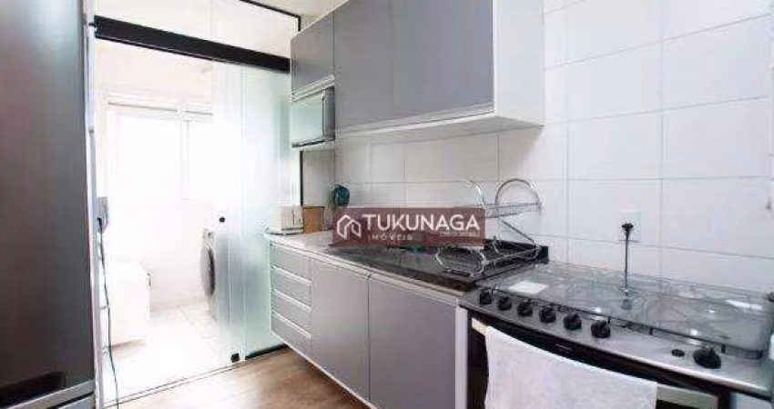 Apartamento com 3 dormitórios para alugar, 75 m² por R$ 5.800,00/mês - Jardim Flor da Montanha - Guarulhos/SP