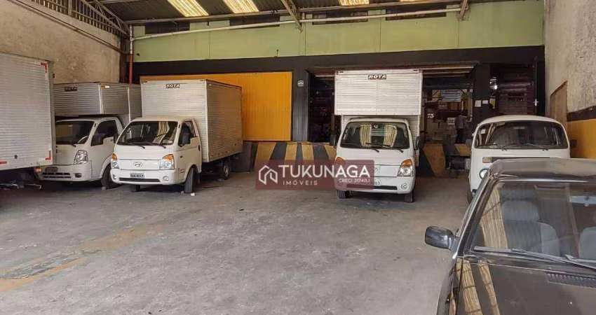 Galpão para alugar, 1250 m² por R$ 27.000,00/mês - Jardim São Domingos - Guarulhos/SP